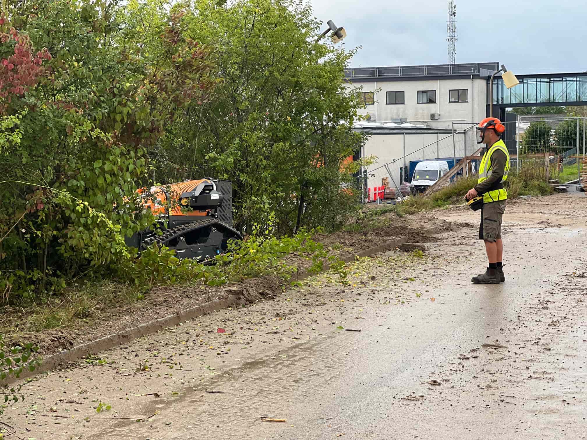 Effektiv løsning til skrænter, vådområder og utilgængelige arealer